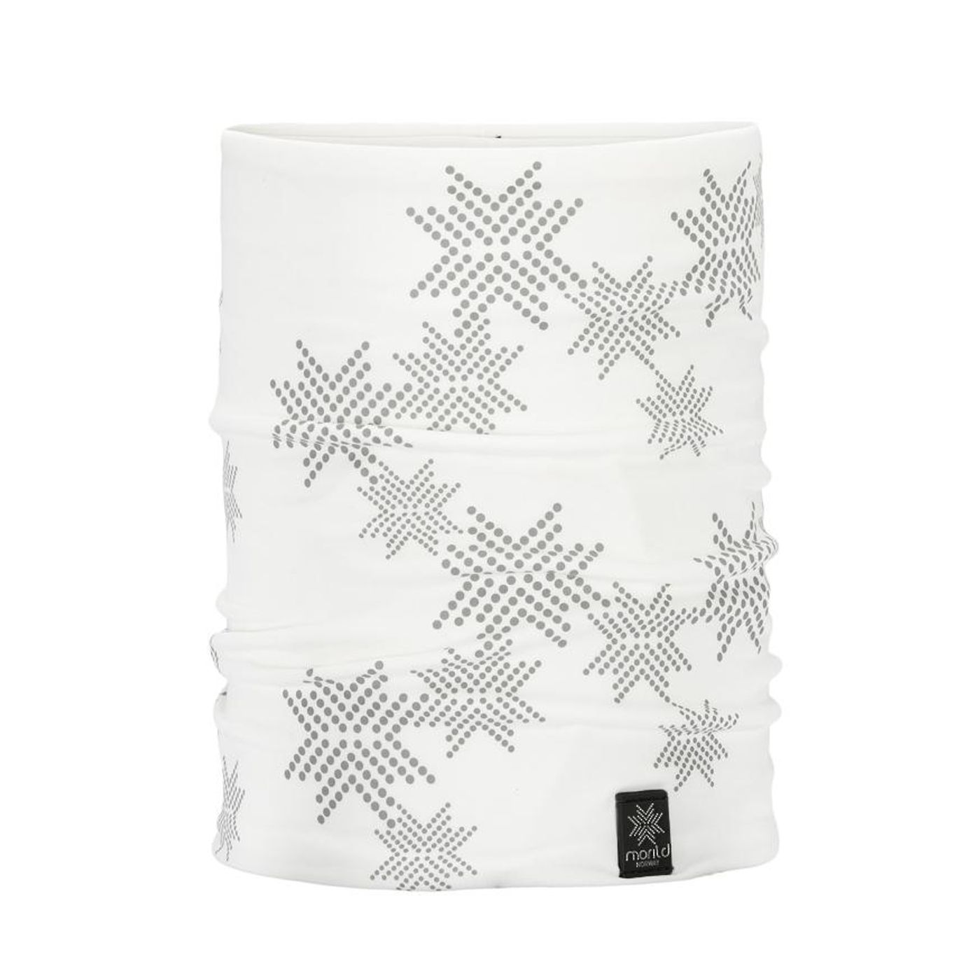 Morild Skimre hals med refleks, hvit - Outlet 
