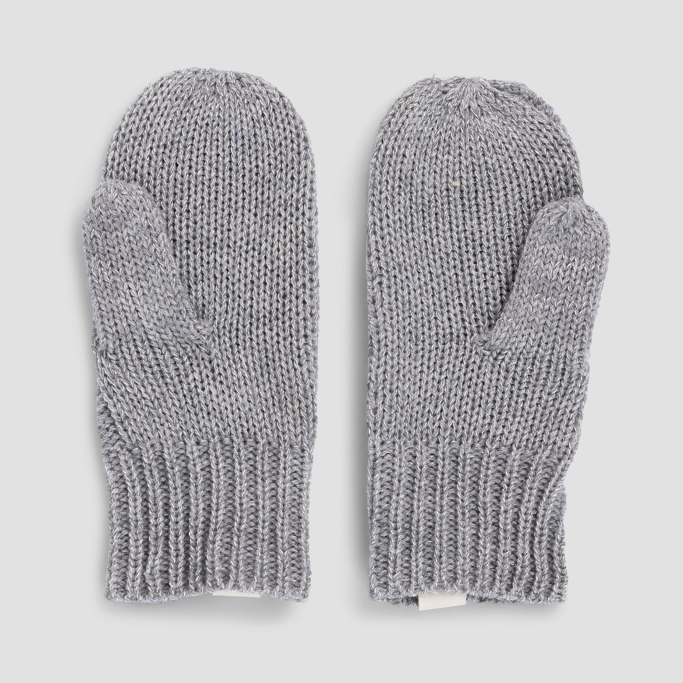 Morild Mini Flette votter ull med refleks, grå