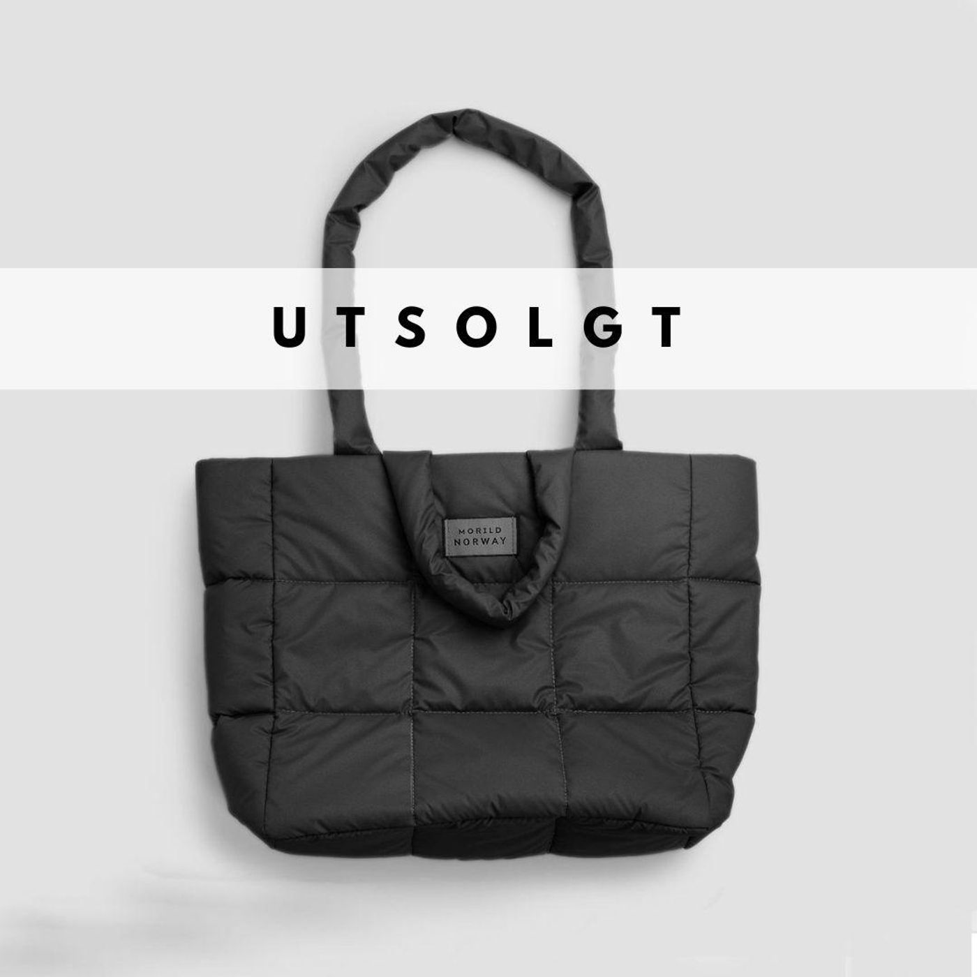 Morild Bli Sett Tote Bag med refleks, sort