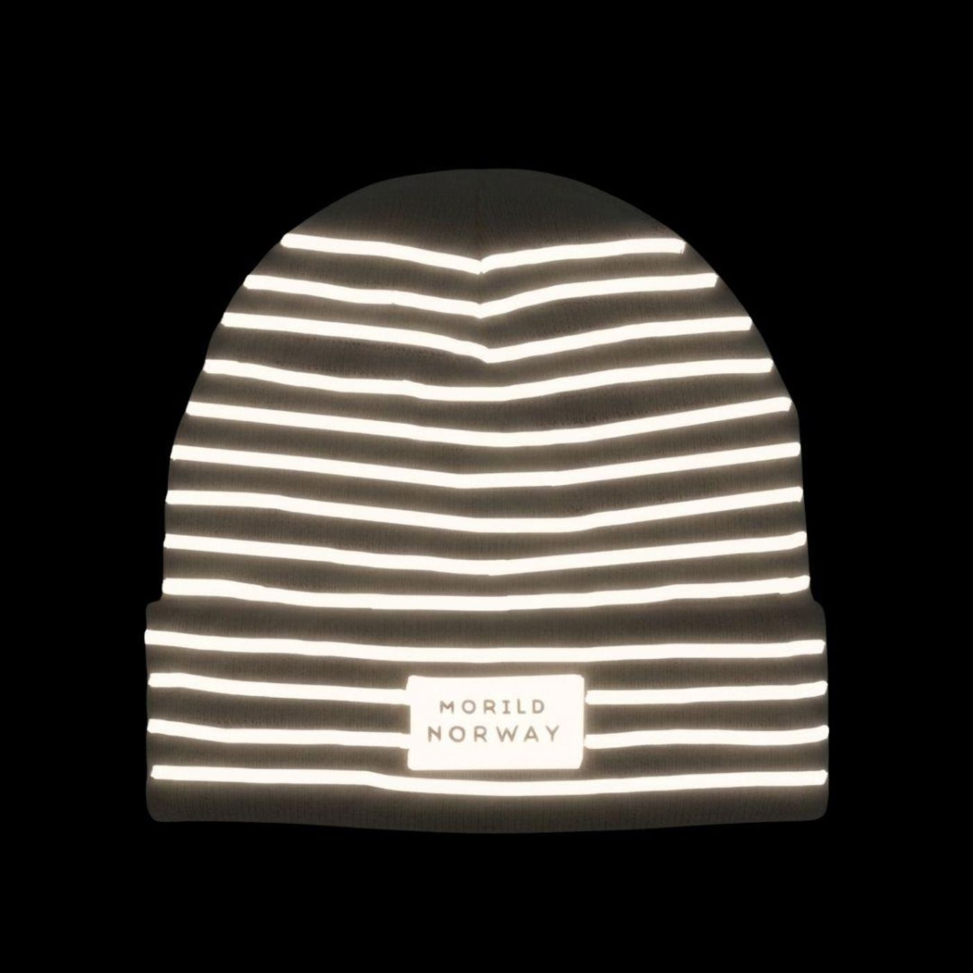 Morild Refleks stripe lue med refleks, rosa