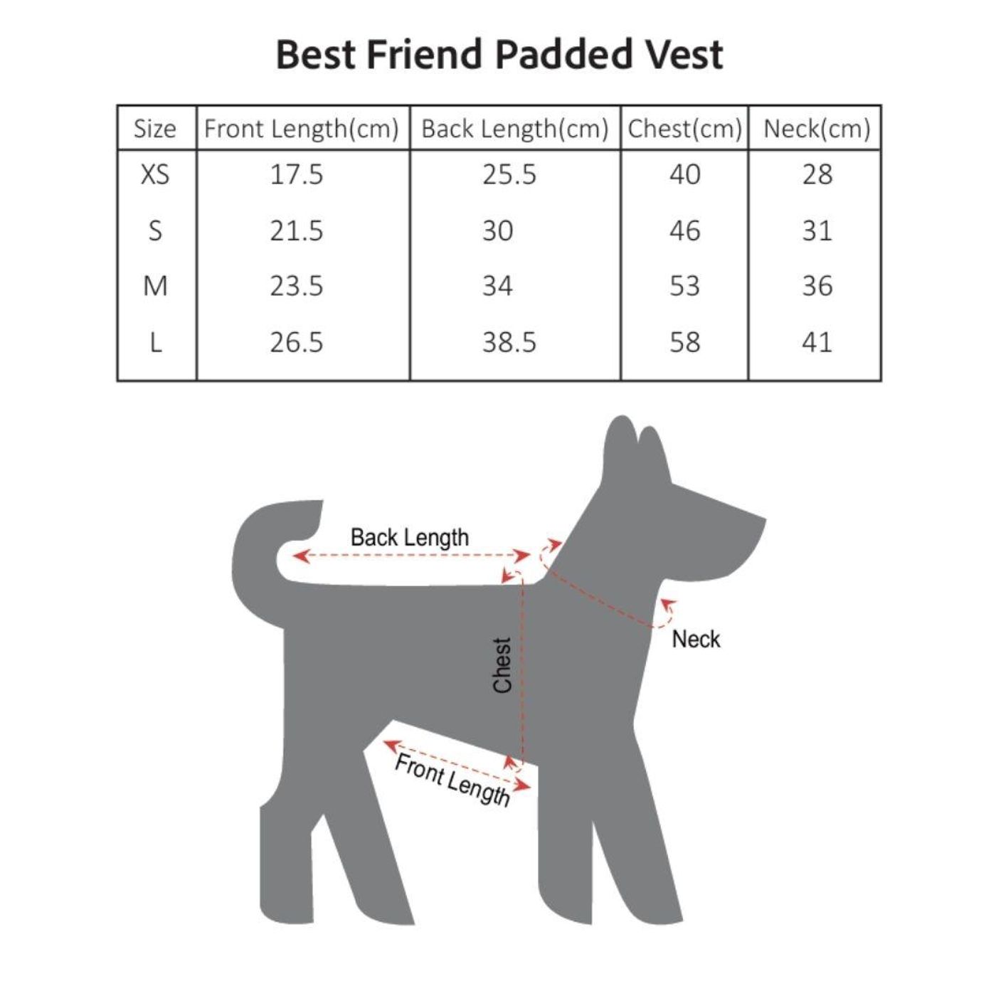 Morild Bestevenn Helreflekterende Vest M/40cm, sort