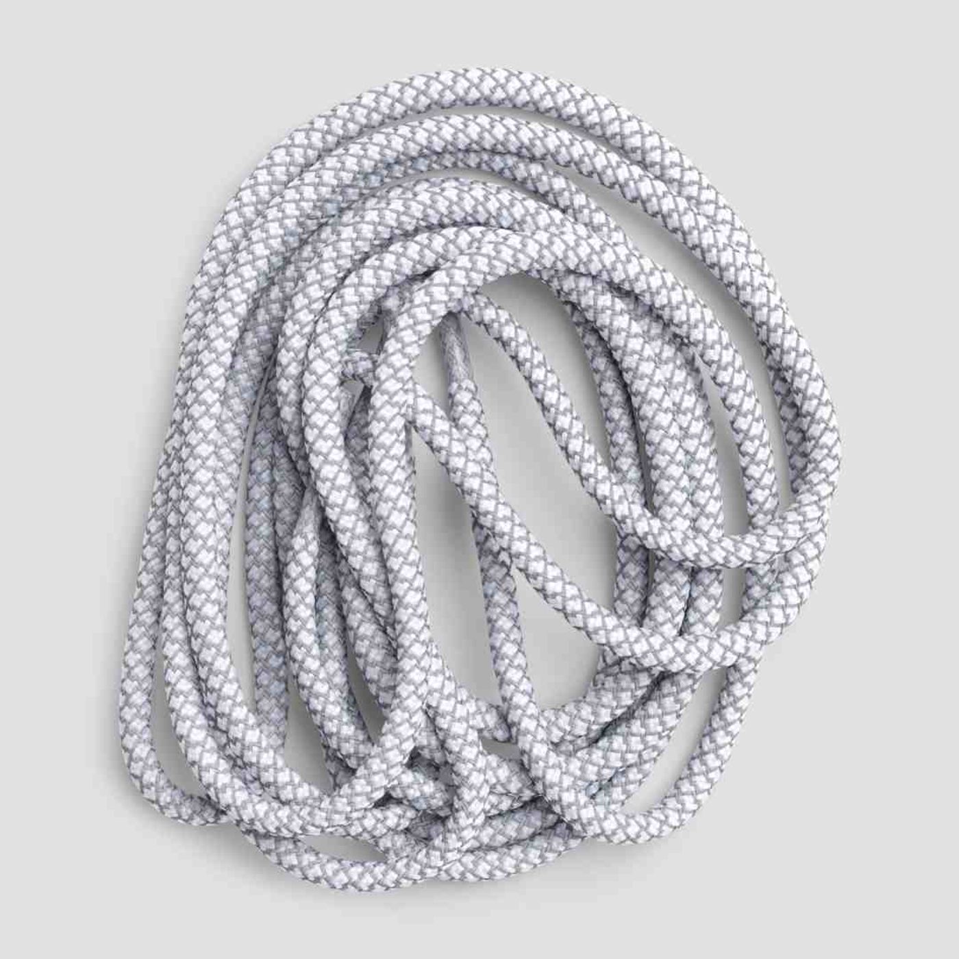 Morild Rund Skolisser 130cm med refleks, hvit