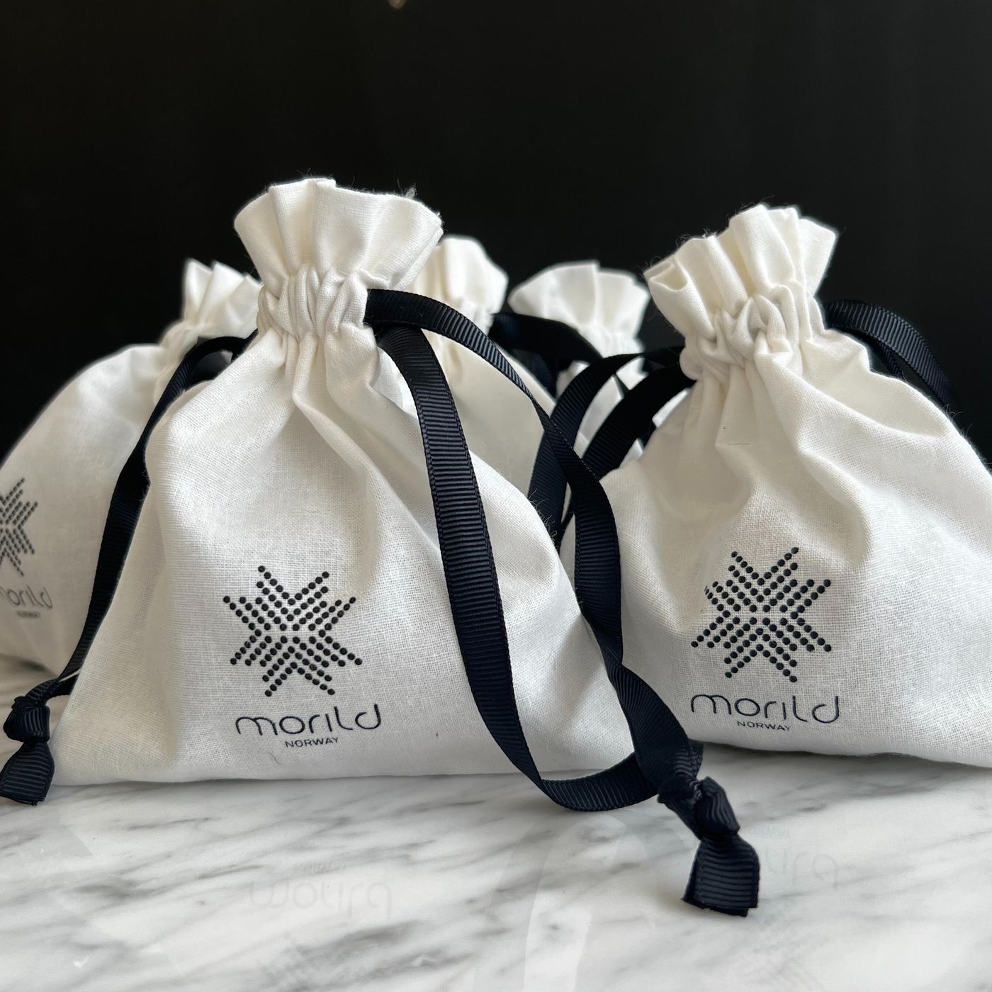 Morild Sløyfe med refleks, sølv