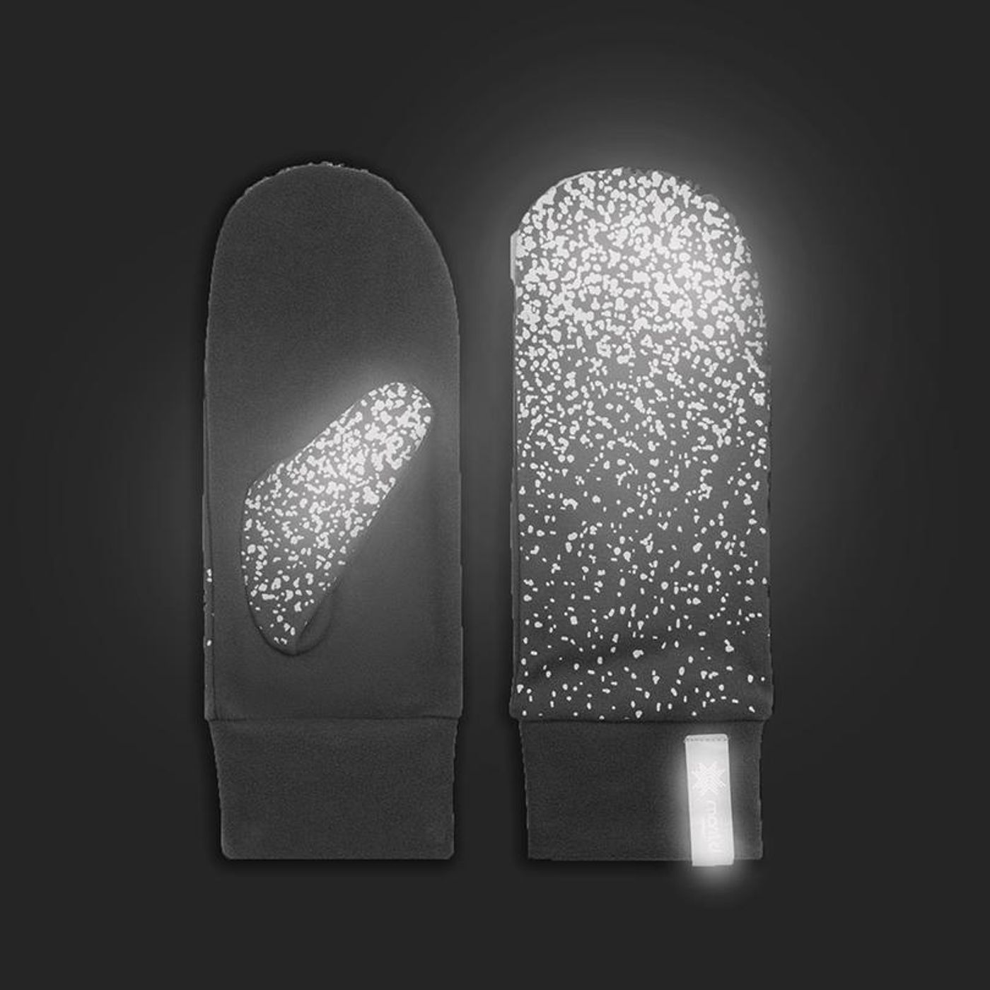 Morild Dryss votter med refleks, sort -  Outlet 