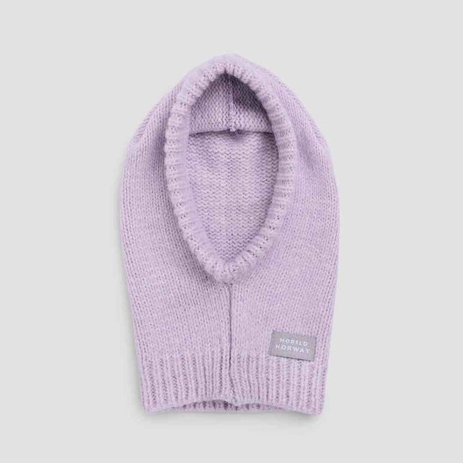 Hovedbilde Morild Lun Knit hood med refleks, lys lavendel