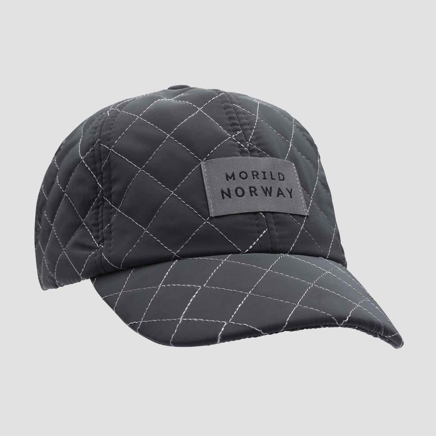 Morild Quilted Caps med refleks, sort