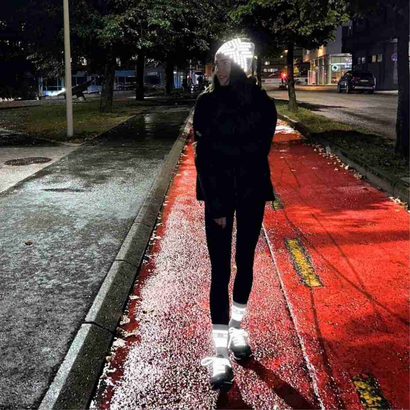 Morild Sokker med refleks, Mørk grå