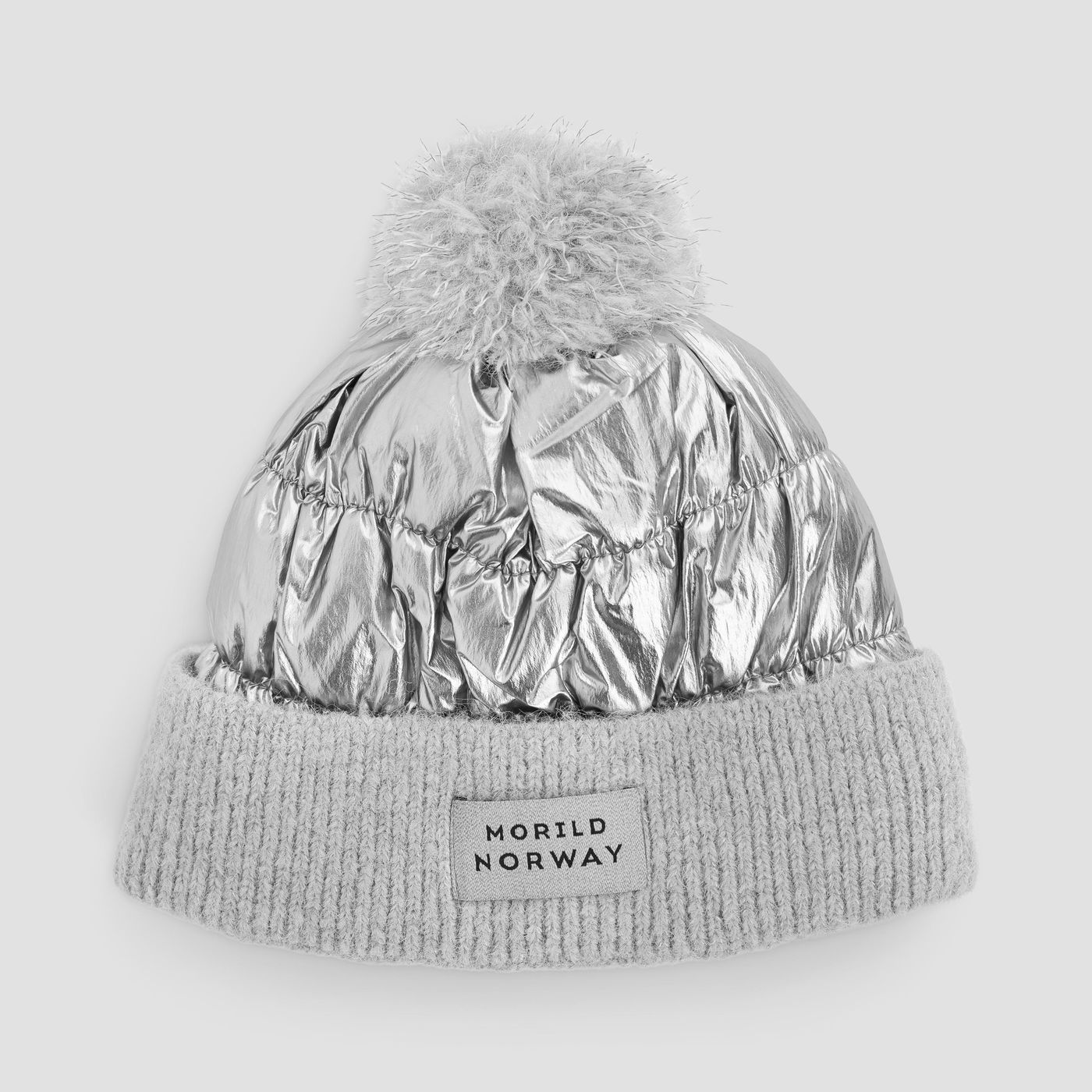 Morild Glam lue med refleks, sølv