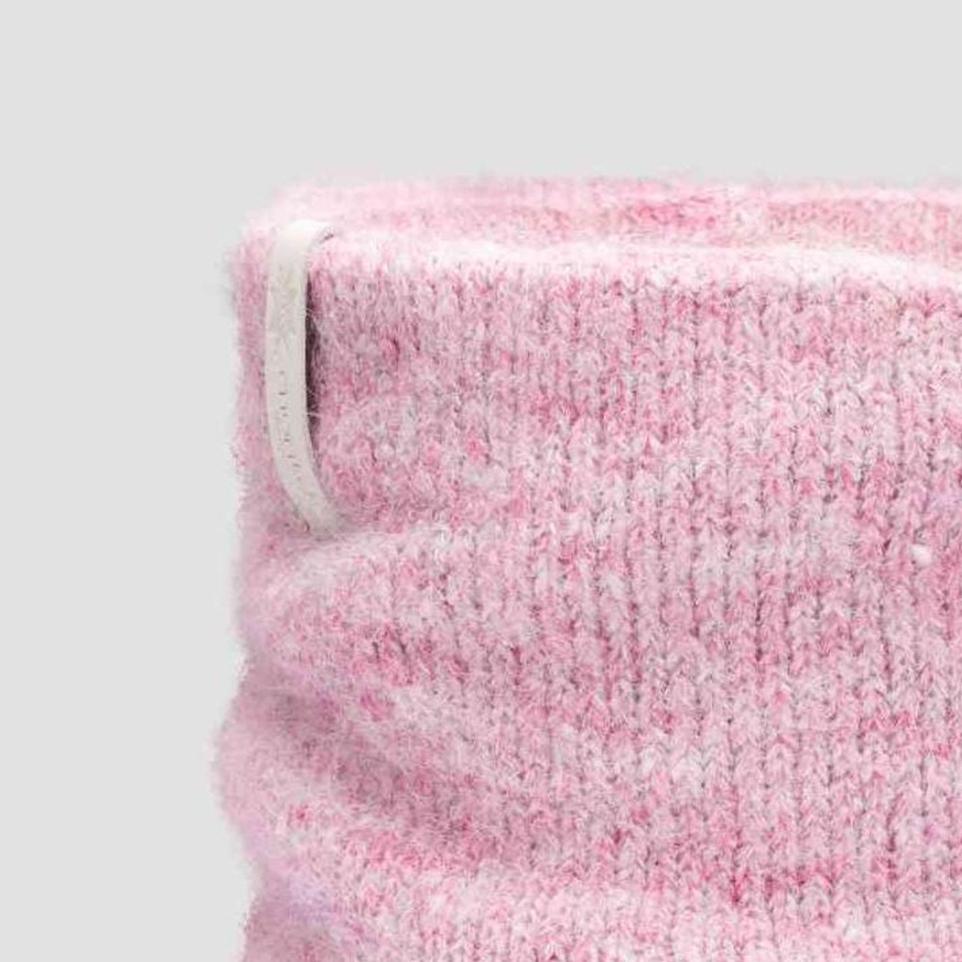 Morild Eirin hals med refleks, Pale pink