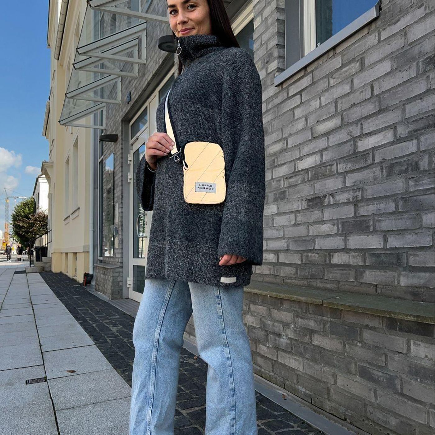 Morild Bli Sett Phone Bag med refleks, sort