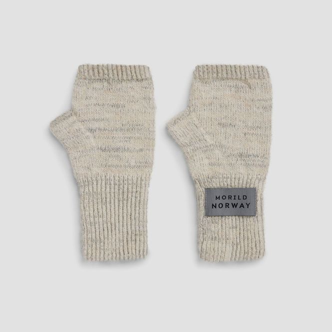 Hovedbilde Morild Soft Knit Pulsvarmer med refleks, sand