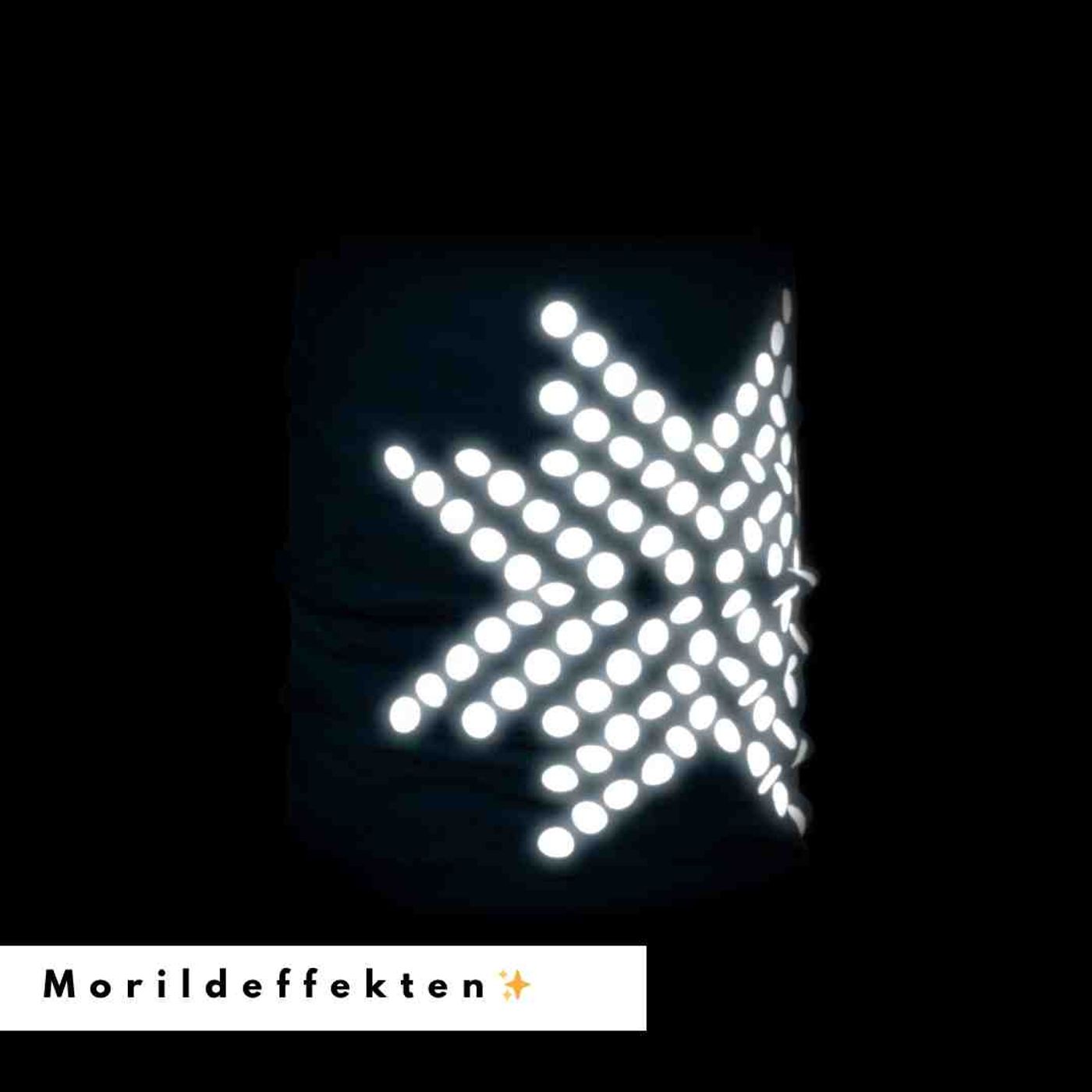 Morild Sølvfaks Hals med refleks, grå