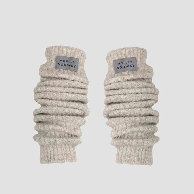 Hovedbilde Morild Logo Rib Leggvarmer med refleks, sand