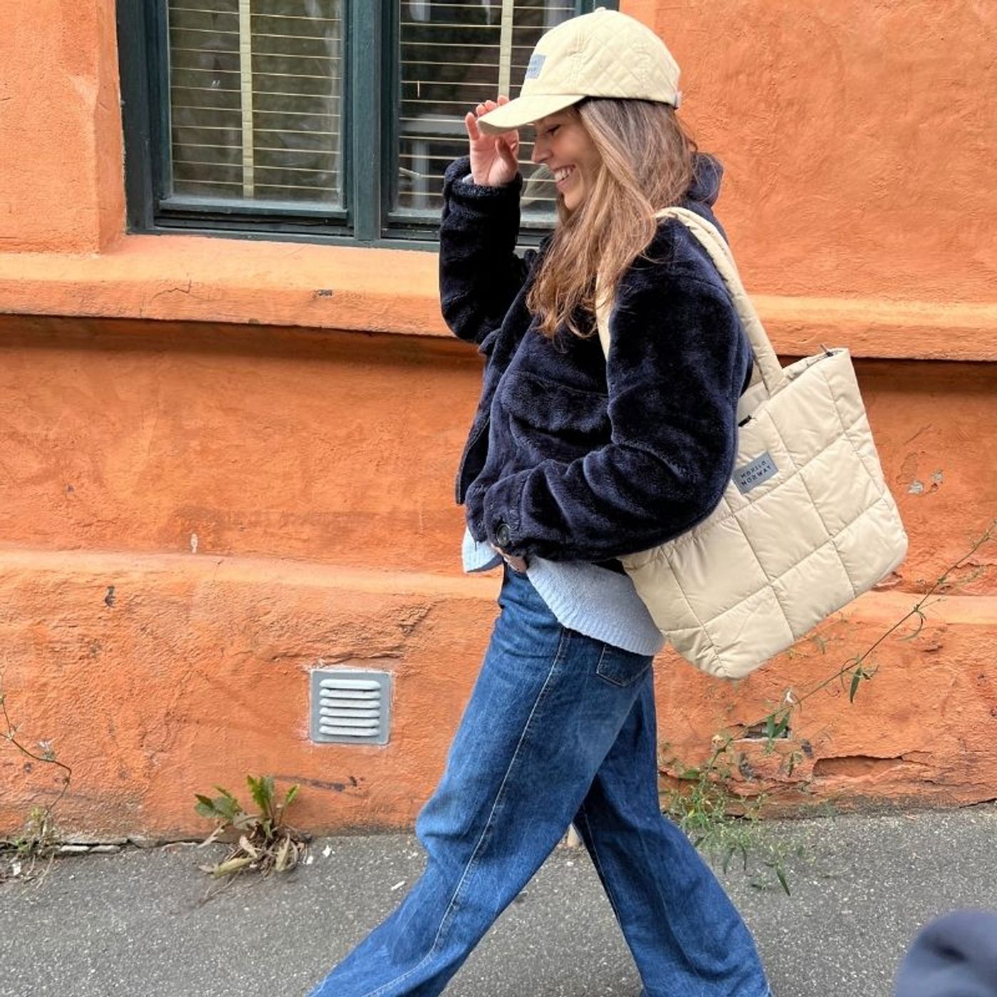 Morild Bli Sett Tote Bag med refleks, sand