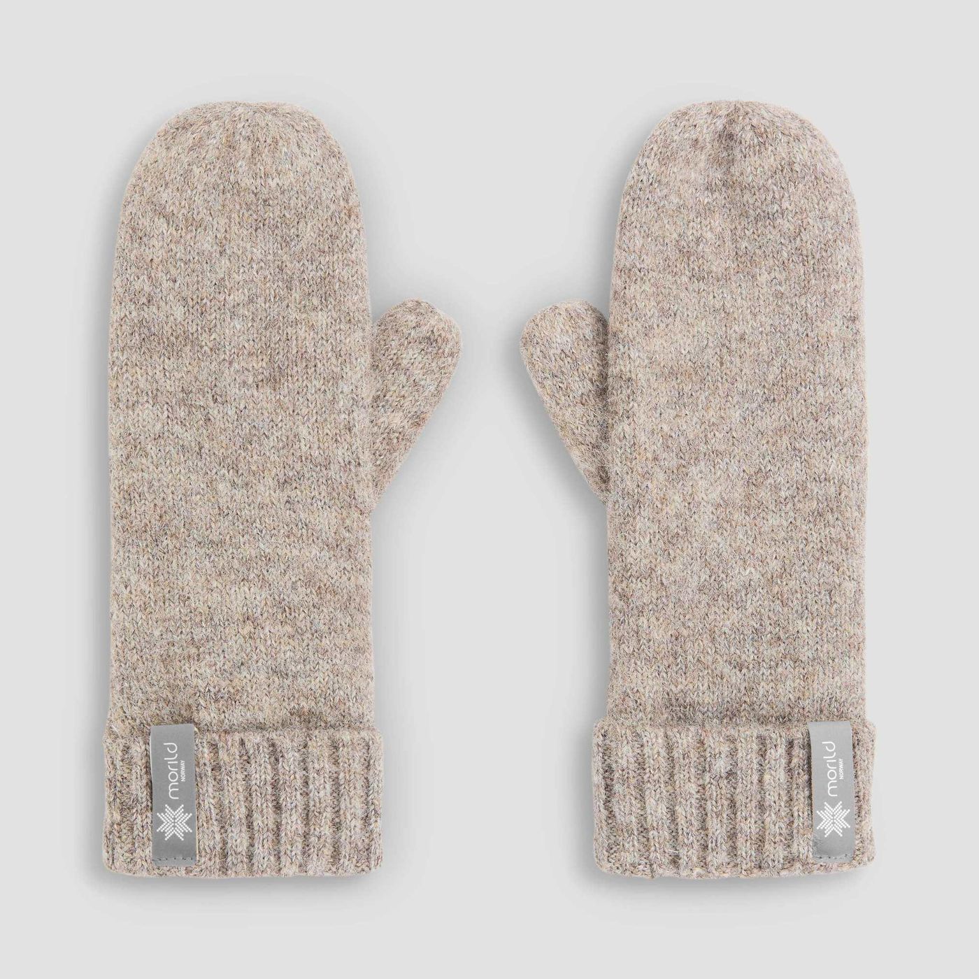Lulu votter med refleks, sand - Outlet 