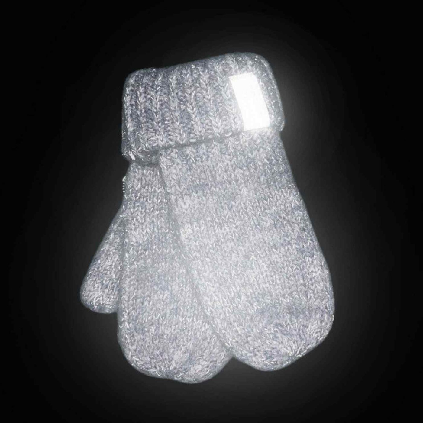 Morild Bibbi Fleece Votter med refleks, plommelilla