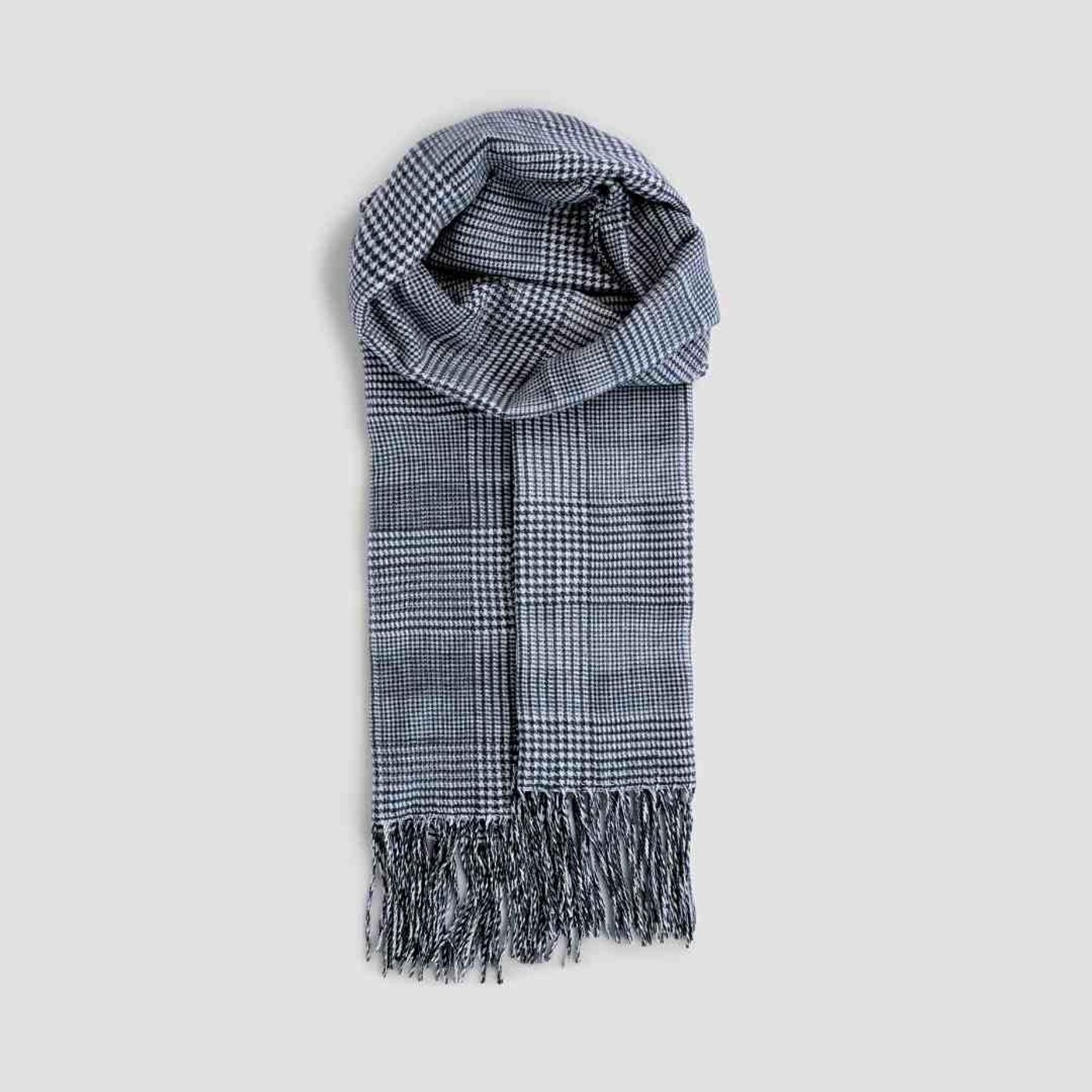 Morild Vilje klassisk skjerf med refleks, blå - Outlet 