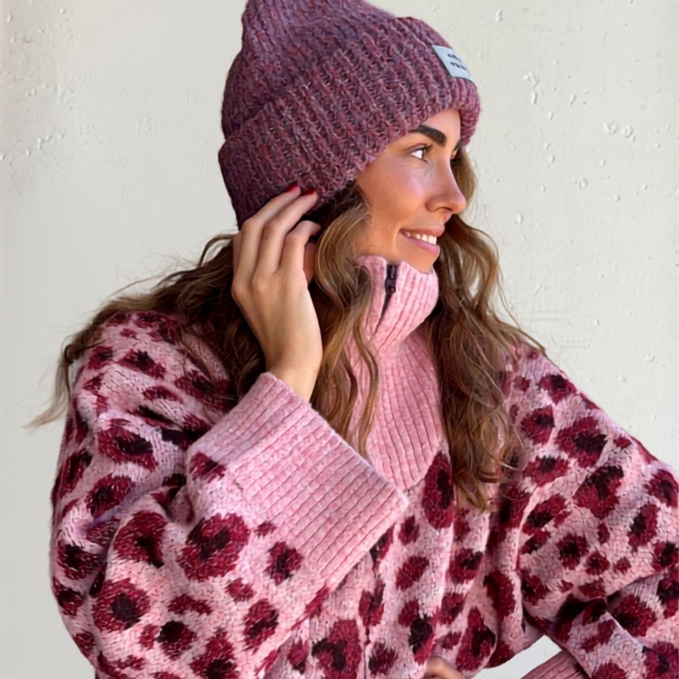 Morild Bibbi Lue med refleks, cherry