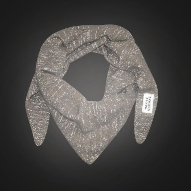 Hovedbilde Morild Soft Knit Triangel skjerf med refleks, ...